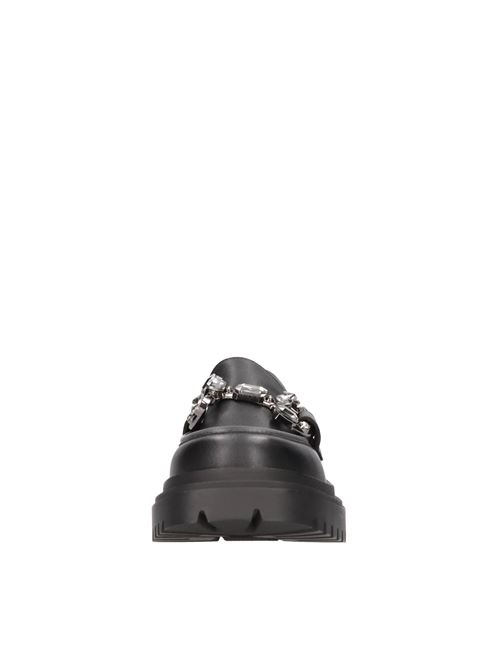 Eco-leather moccasins MANUFACTURE D'ESSAI | AA81 CALFNERO